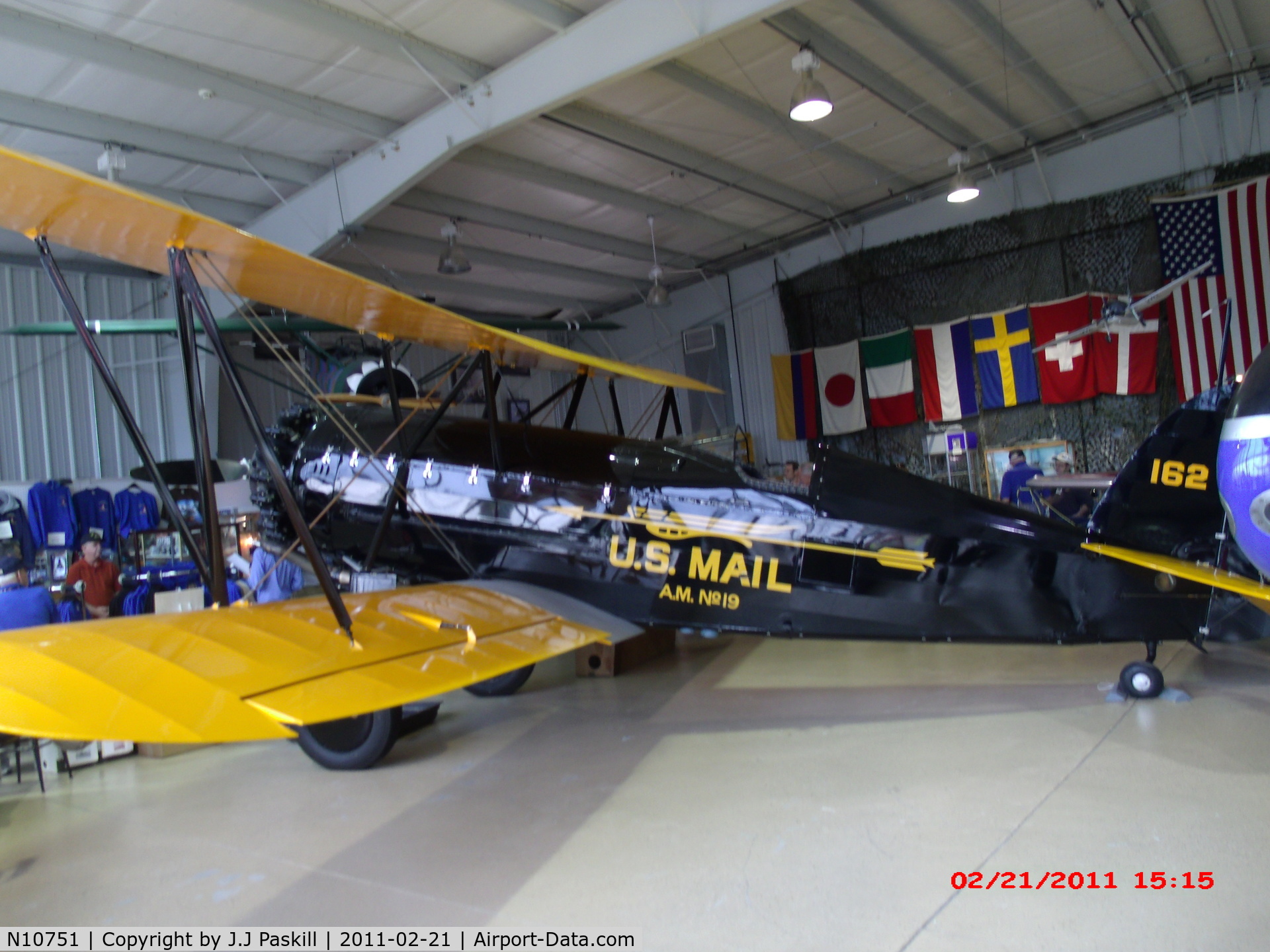 N10751, 1931 Pitcairn PA-8 Super Mailwing C/N 162, PA-8 Mailwing