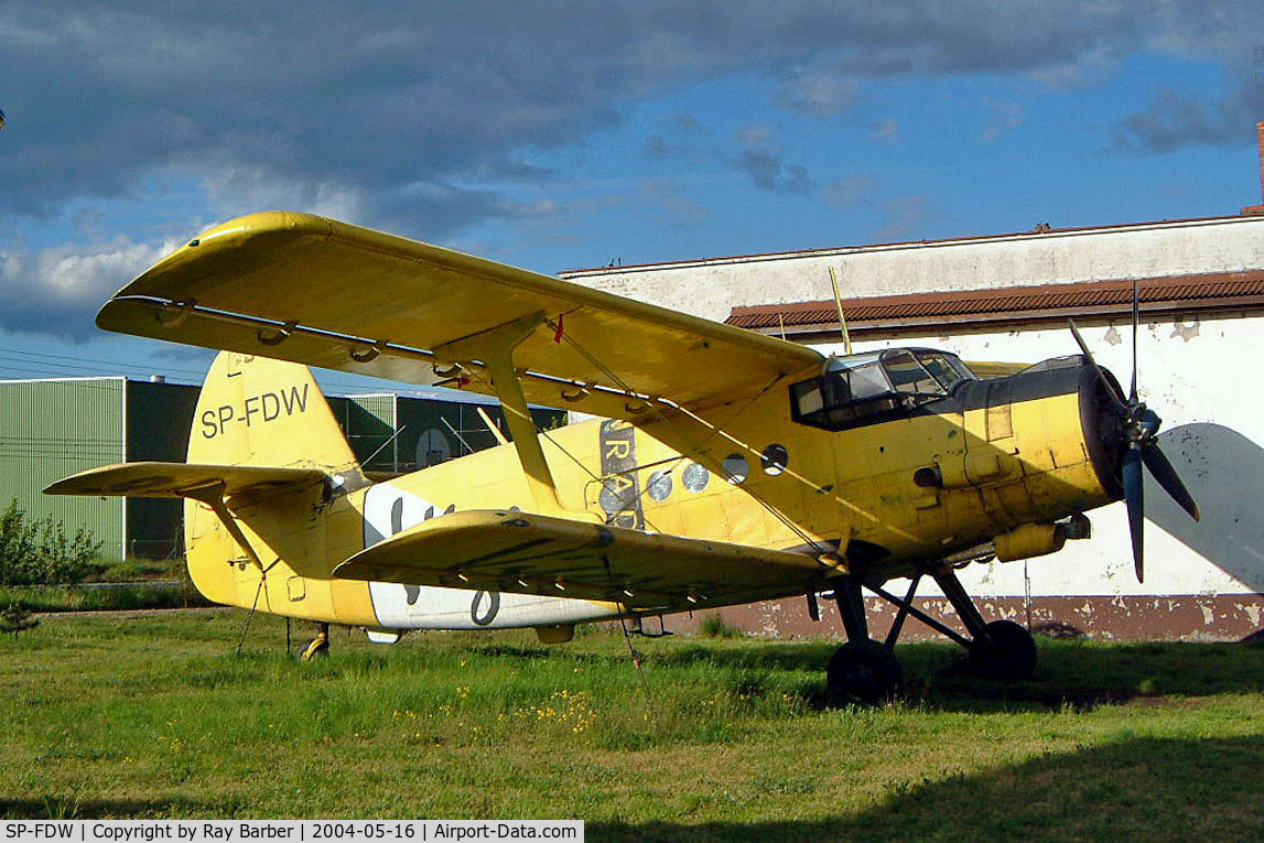 SP-FDW, Antonov An-2P C/N 1G114-62, Antonov An-2P [1G114-62] Poznan-Ligowirc~SP 16/05/2004