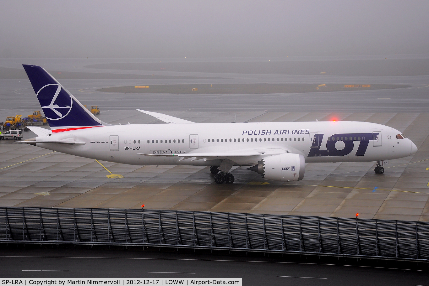 SP-LRA, 2012 Boeing 787-8 Dreamliner C/N 35938, LOT - Polish Airlines