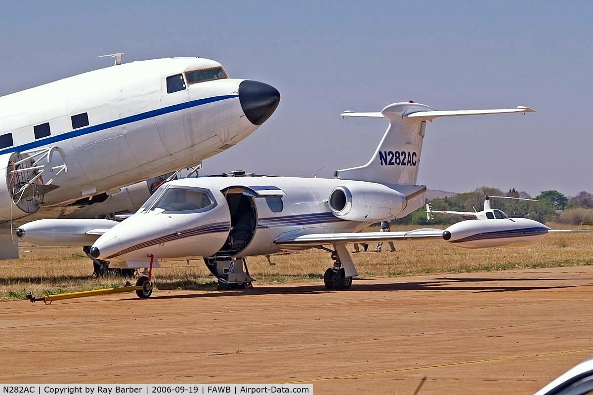 N282AC, 1967 Learjet 24 C/N 145, Learjet 24 [24-145] Pretoria-Wonderboom~ZS 19/09/2006.