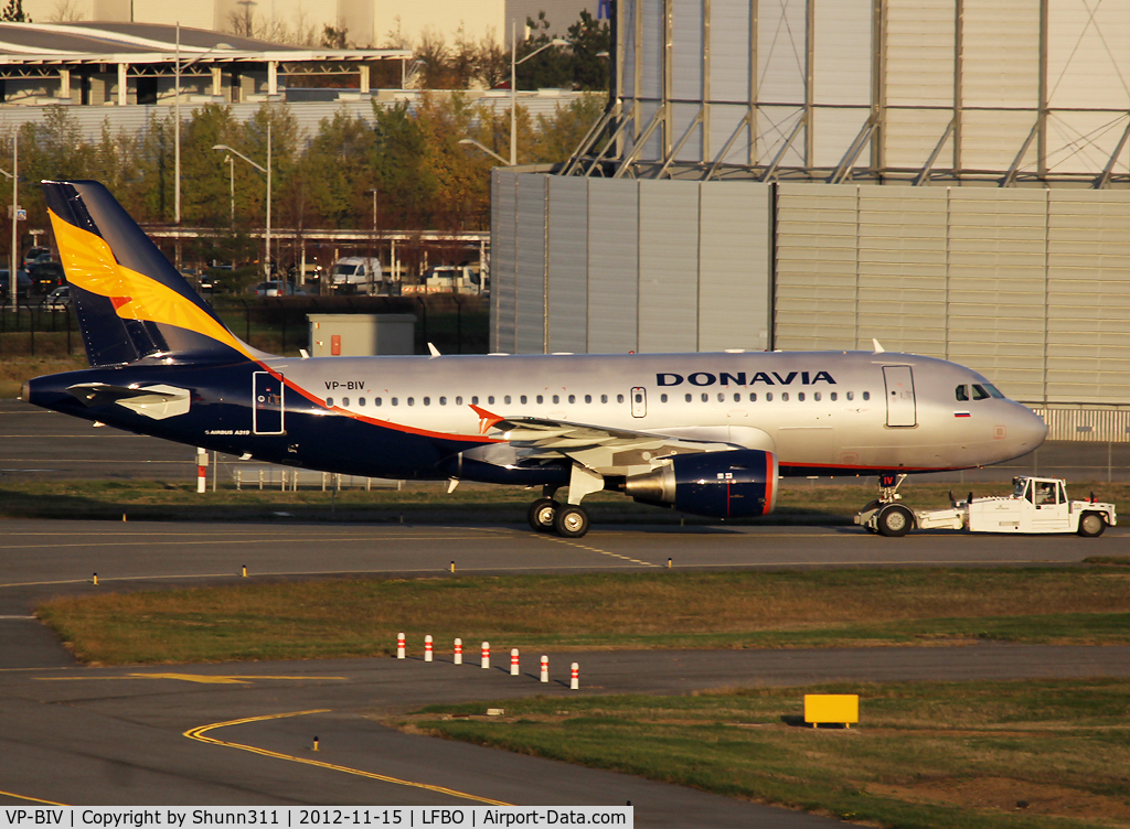VP-BIV, 2007 Airbus A319-115LR C/N 3065, Delivery day...