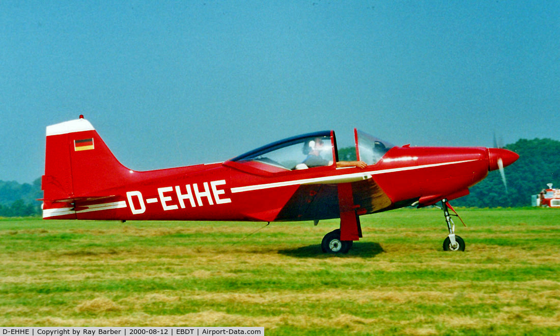 D-EHHE, 1961 Aeromere F-8L Falco III C/N 227, Aeromere F.8L Falco III [227] Schaffen-Diest~OO 12/08/2000