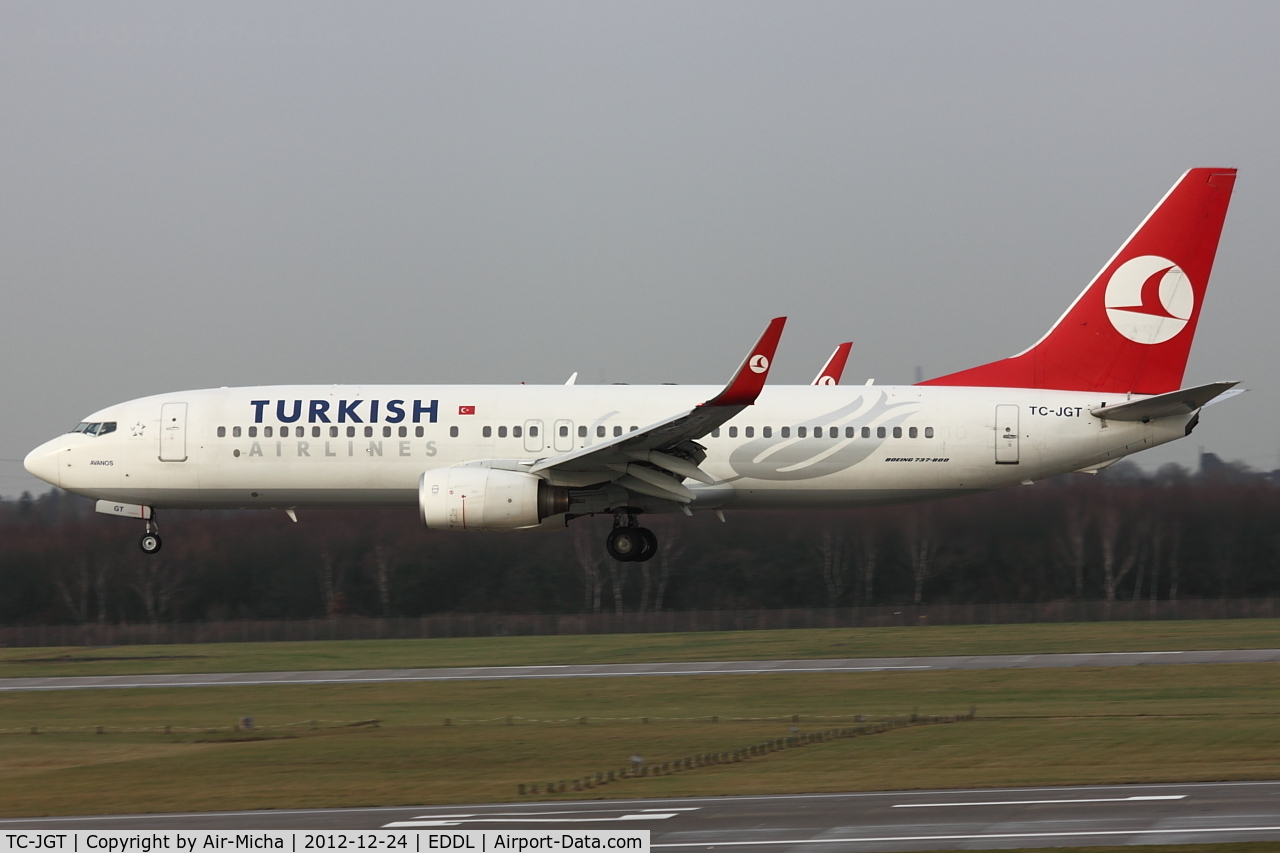 TC-JGT, 2006 Boeing 737-8F2 C/N 34417, Turkish Airlines, Boeing 737-8F2 (WL), CN: 34417/2009, Aircraft Name: Avanos