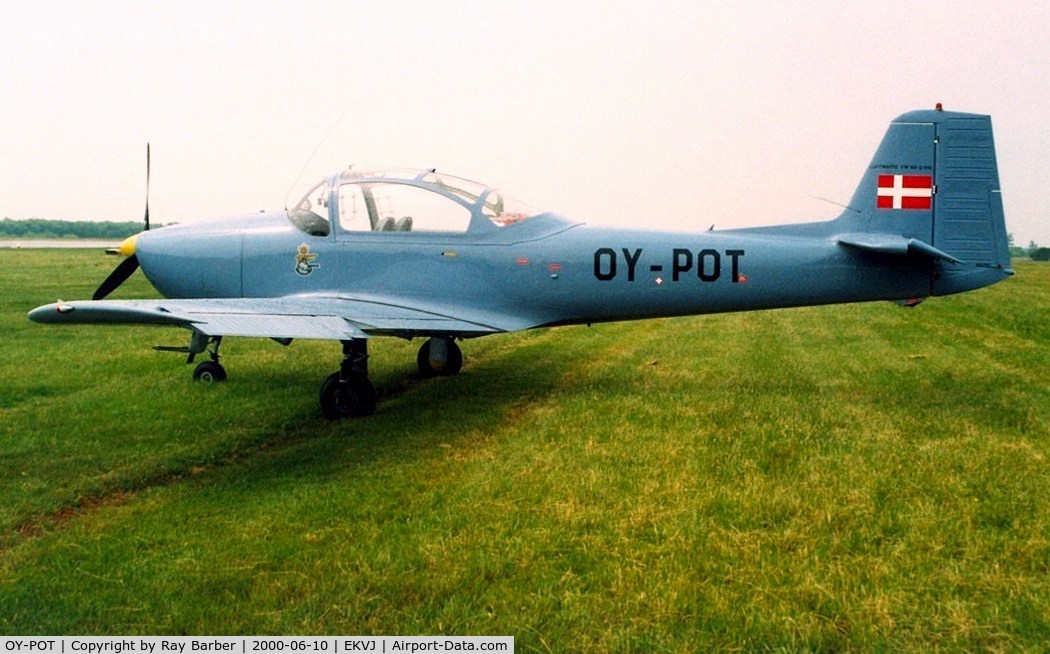OY-POT, 1959 Focke-Wulf FWP-149D C/N 016, Piaggio FWP-149D [016] Stauning~OY 10/06/2000