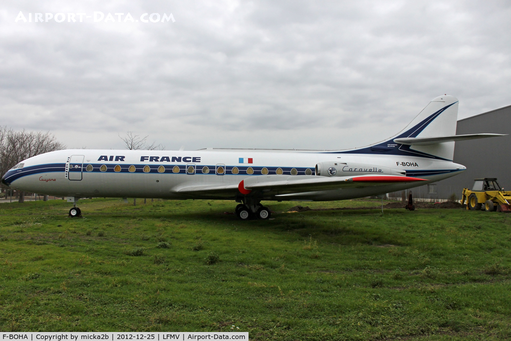 F-BOHA, 1968 Sud Aviation SE-210 Caravelle III C/N 242, Preserved, new painting since october 2012
