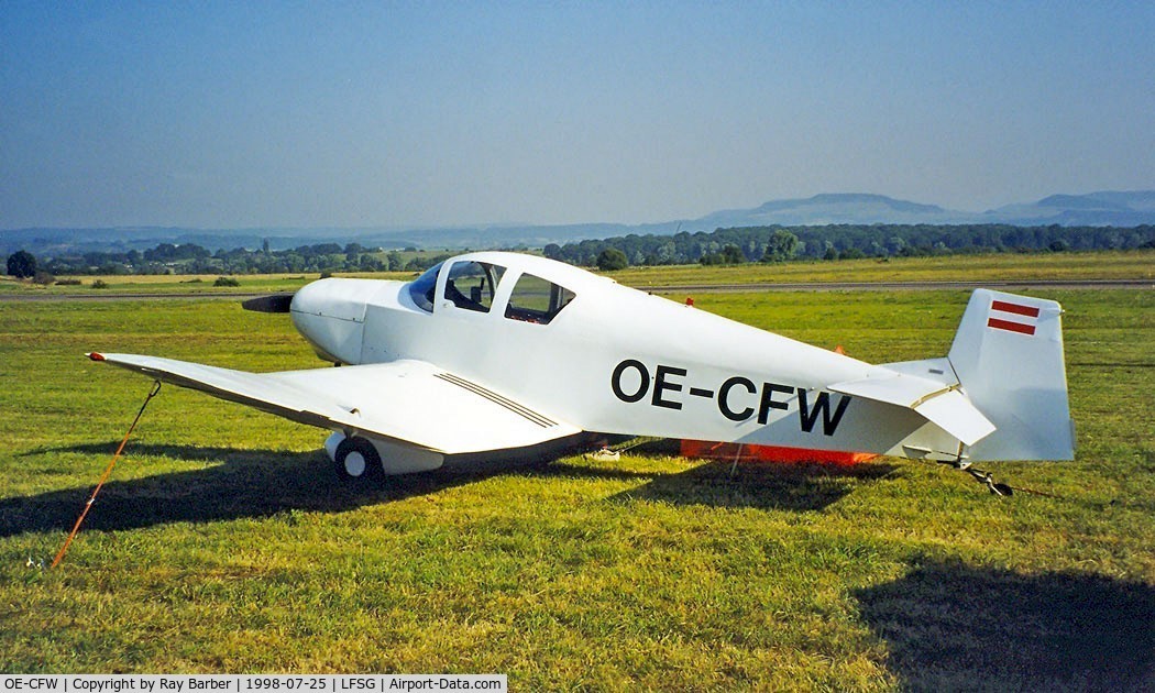 OE-CFW, 1966 Jodel D-1190S C/N E.95, Aerodifusion Jodel D.1190S Compostela [E.95] Epinal-Mirecourt~F 25/07/1998