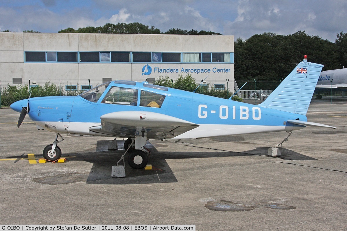 G-OIBO, 1966 Piper PA-28-180 Cherokee C/N 28-3794, Apron 3.