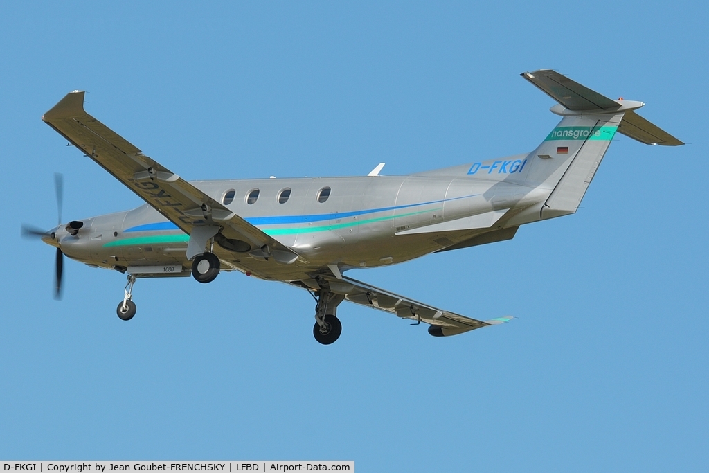 D-FKGI, 2008 Pilatus PC-12/47E C/N 1080, Hans Grohe