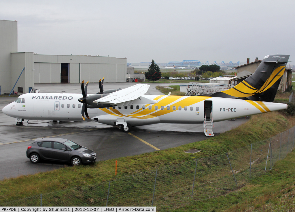 PR-PDE, 1998 ATR 72-212A C/N 565, Ready for delivery...