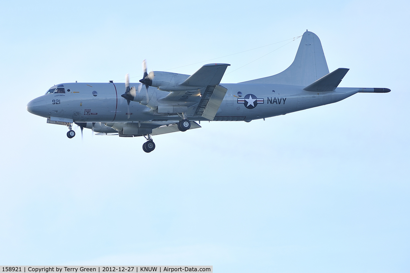 158921, Lockheed P-3C-145-LO Orion C/N 285A-5593, NAS Whidbey Island