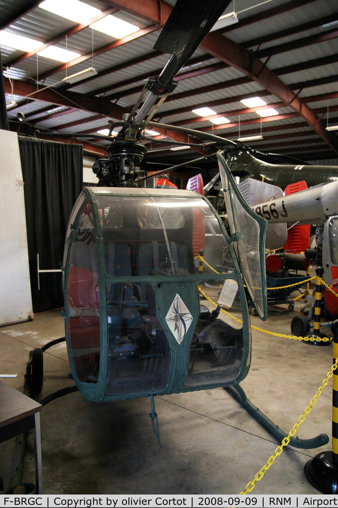 F-BRGC, Sud Aviation SO-1221S Djinn C/N 62FR112, Helicopter museum, Ramona CA