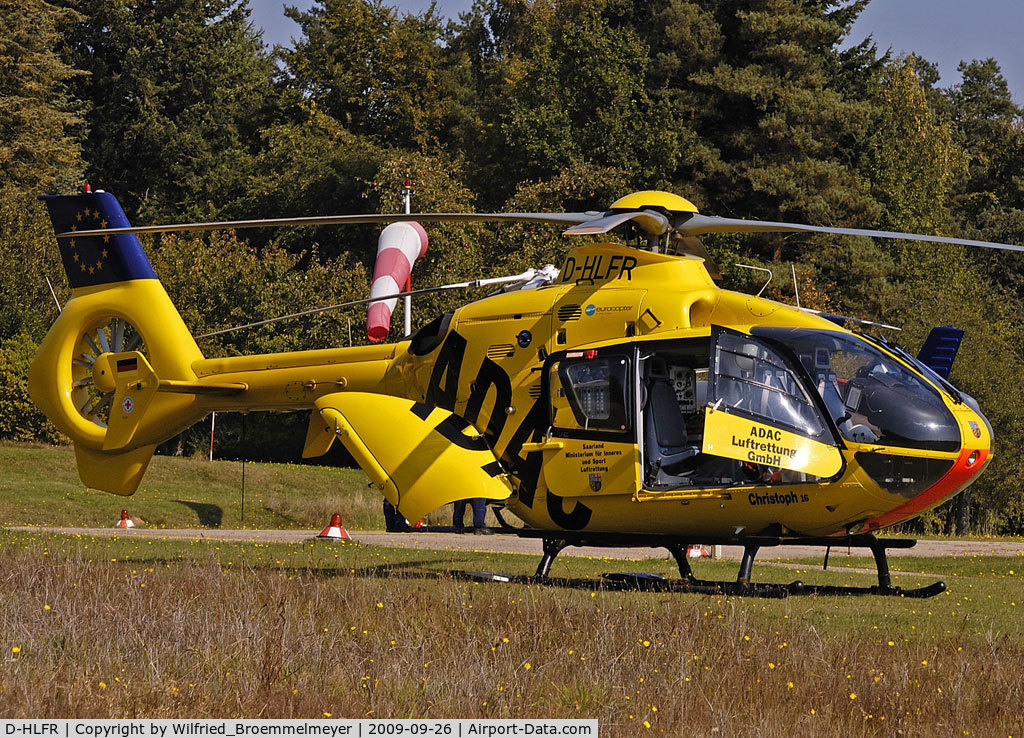 D-HLFR, 2005 Eurocopter EC-135P-2 C/N 0447, Pictures were taken at University Hospital at Homburg, Germany.