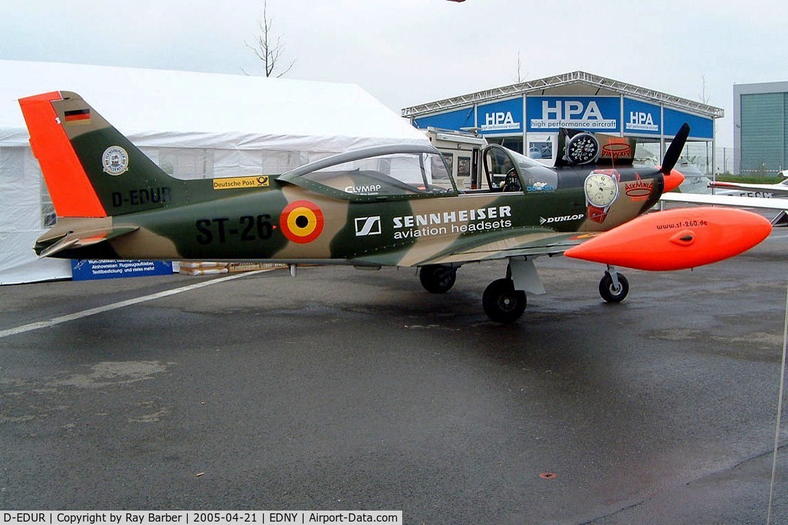 D-EDUR, 1980 SIAI-Marchetti SF-260 C/N 110, SIAI-Marchetti SF.260 [110] Friedrichshafen~D 21/04/2005