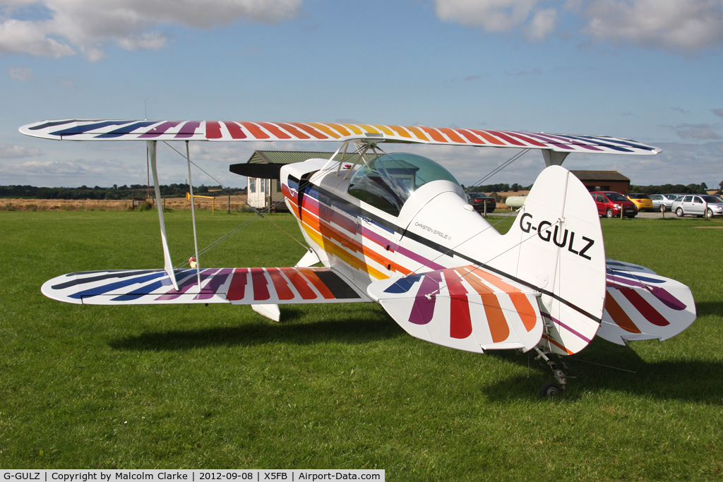 G-GULZ, 1989 Christen Eagle II C/N SEGLER 0001, Christen Eagle II. Fishburn Airfield UK, September 2012.