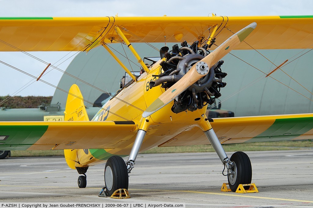 F-AZSH, 1943 Boeing A75N1 C/N 75-8726, Foug'Air at LFBC Cazaux Air Force base