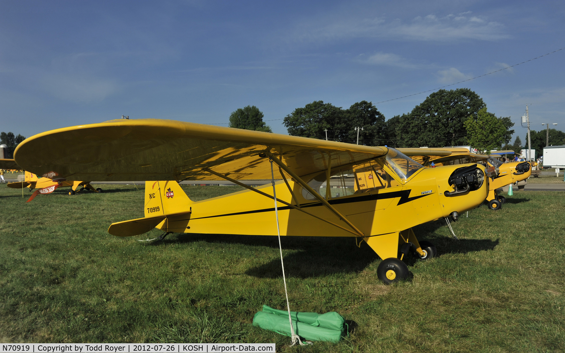 N70919, 1946 Piper J3C-65 Cub Cub C/N 17945, Airventure 2012