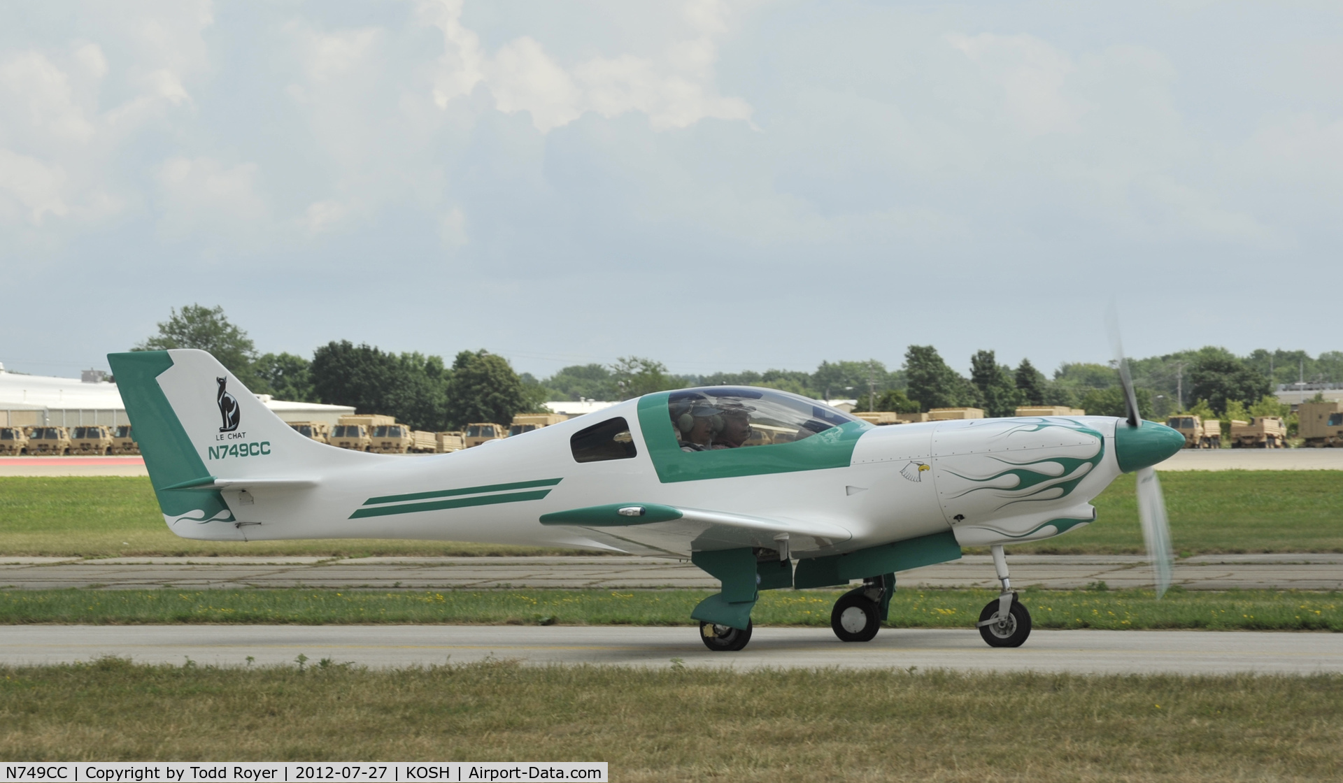 N749CC, 1991 Lancair 320 C/N 575-320-322FB, Airventure 2012