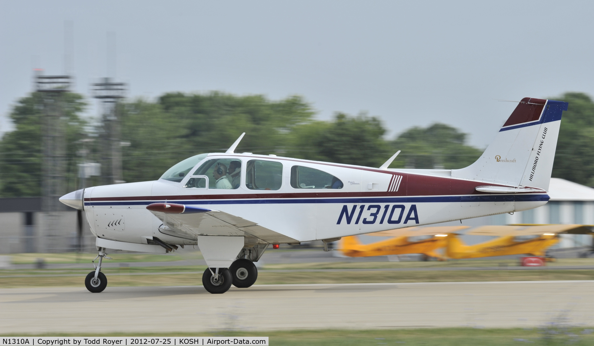 N1310A, 1967 Beech 35-C33 Debonair C/N CD-1105, Airventure 2012
