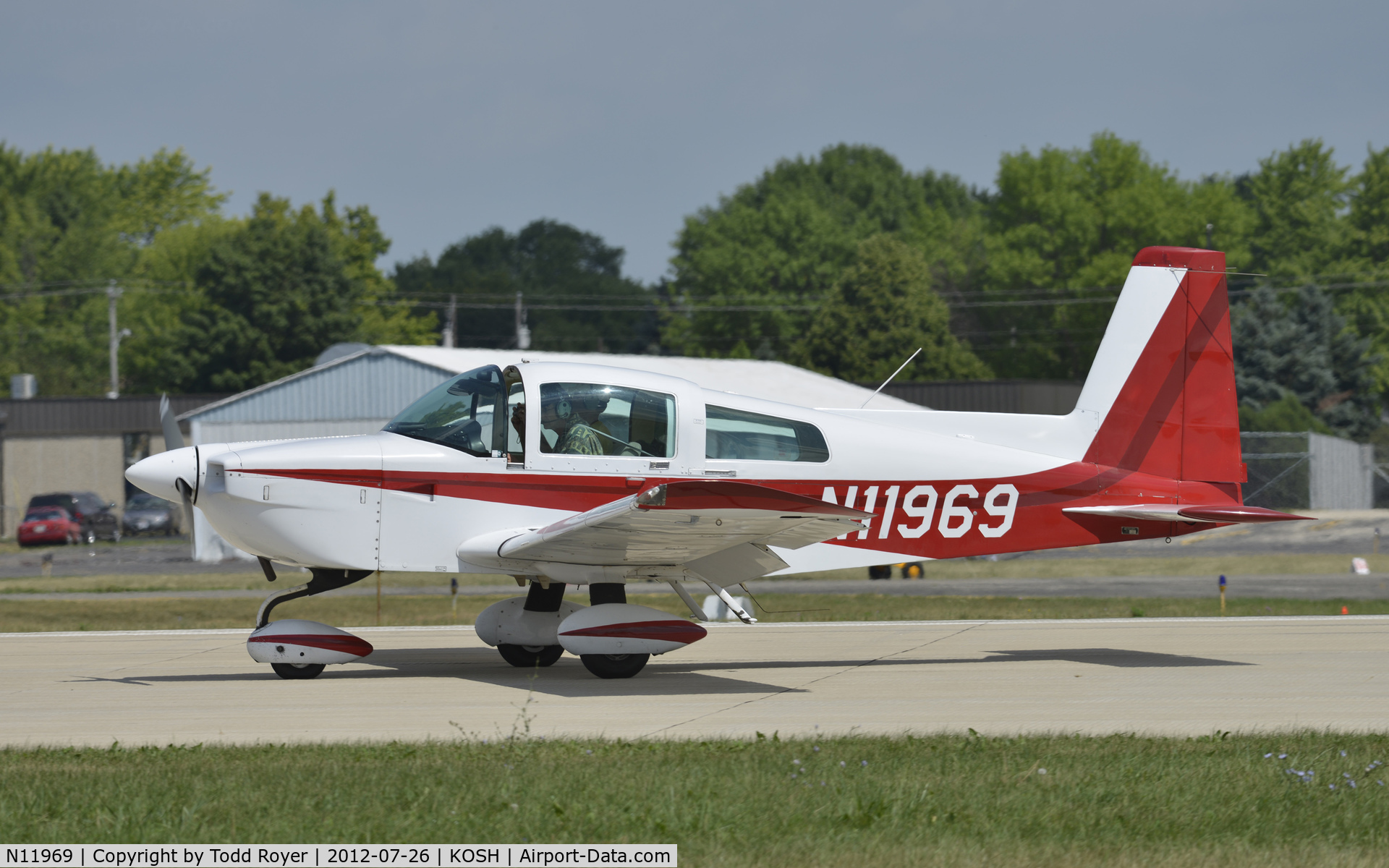 N11969, American General AG-5B Tiger C/N 10126, Airventure 2012