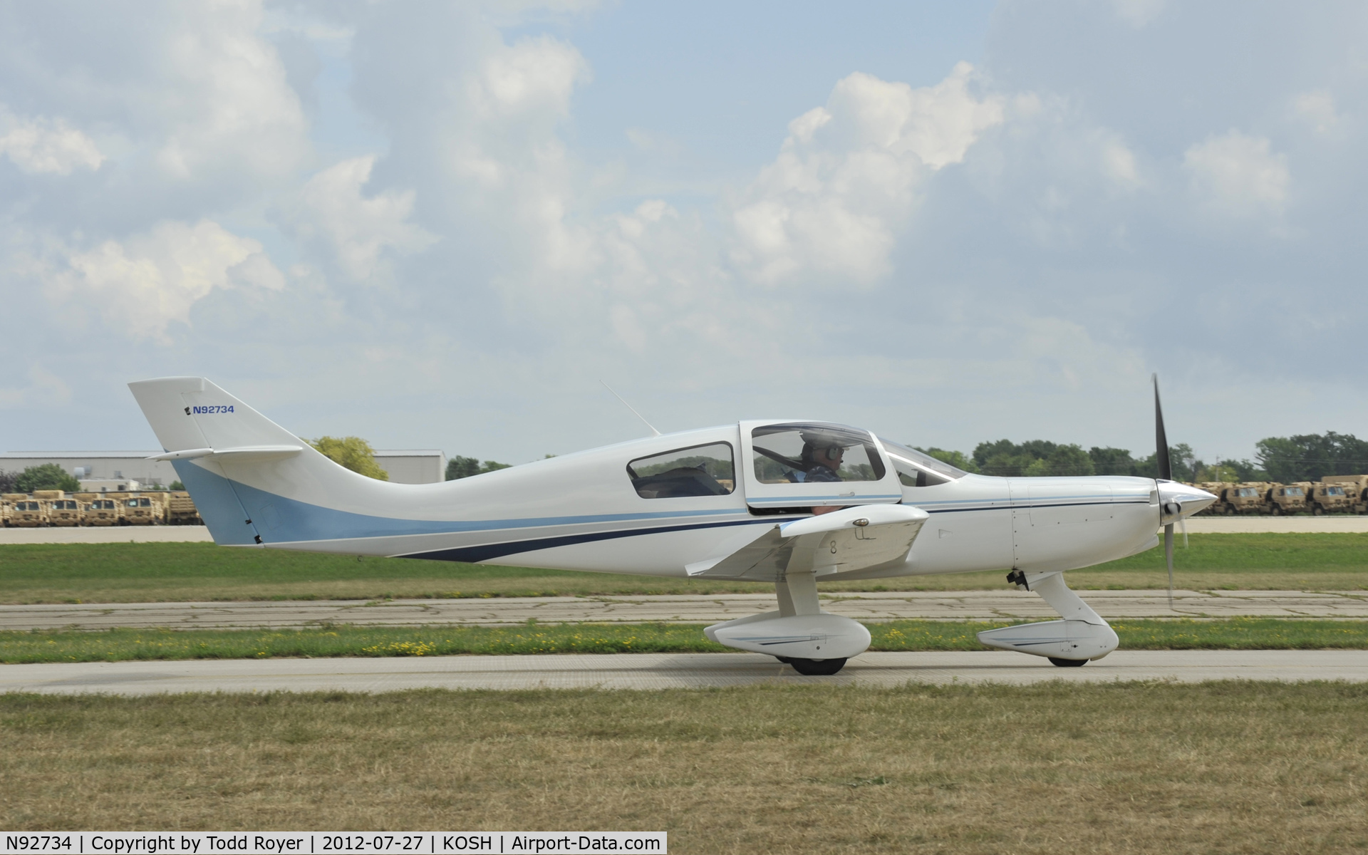 N92734, 1996 Wheeler Express C/N 166, Airventure 2012