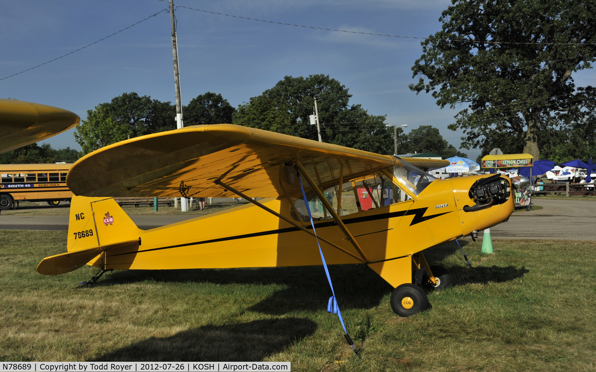 N78689, Piper J3C-65 Cub C/N 17793, Airventure 2012