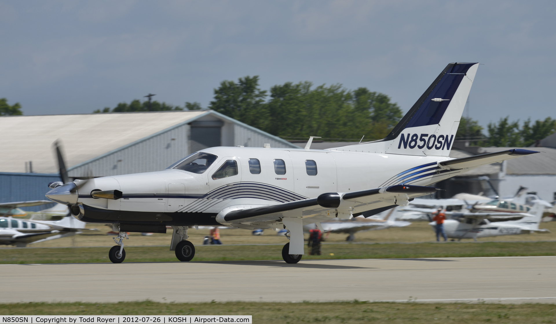 N850SN, Socata TBM-700 C/N 575, Airventure 2012