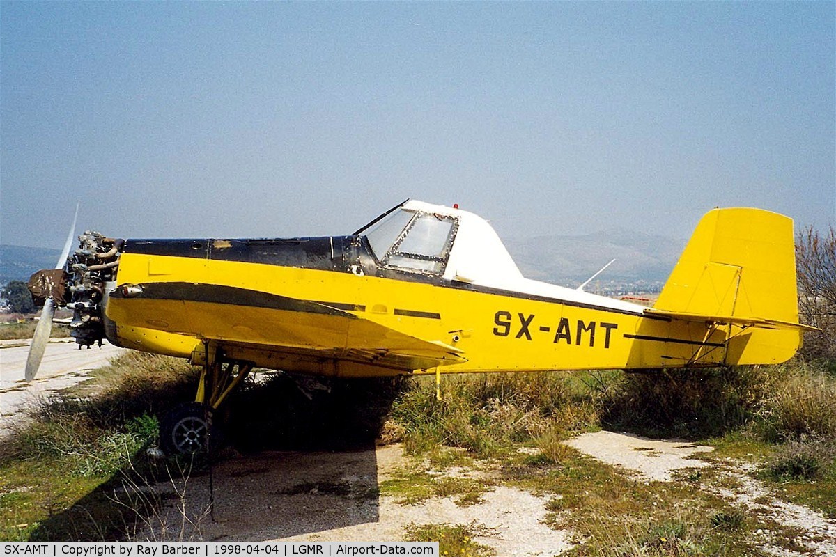 SX-AMT, 1966 Aero Commander S2D-600 C/N 600-1319D, Snow S-2D 600 Thrush Commander [1319D] Marathon~SX 04/04/1998