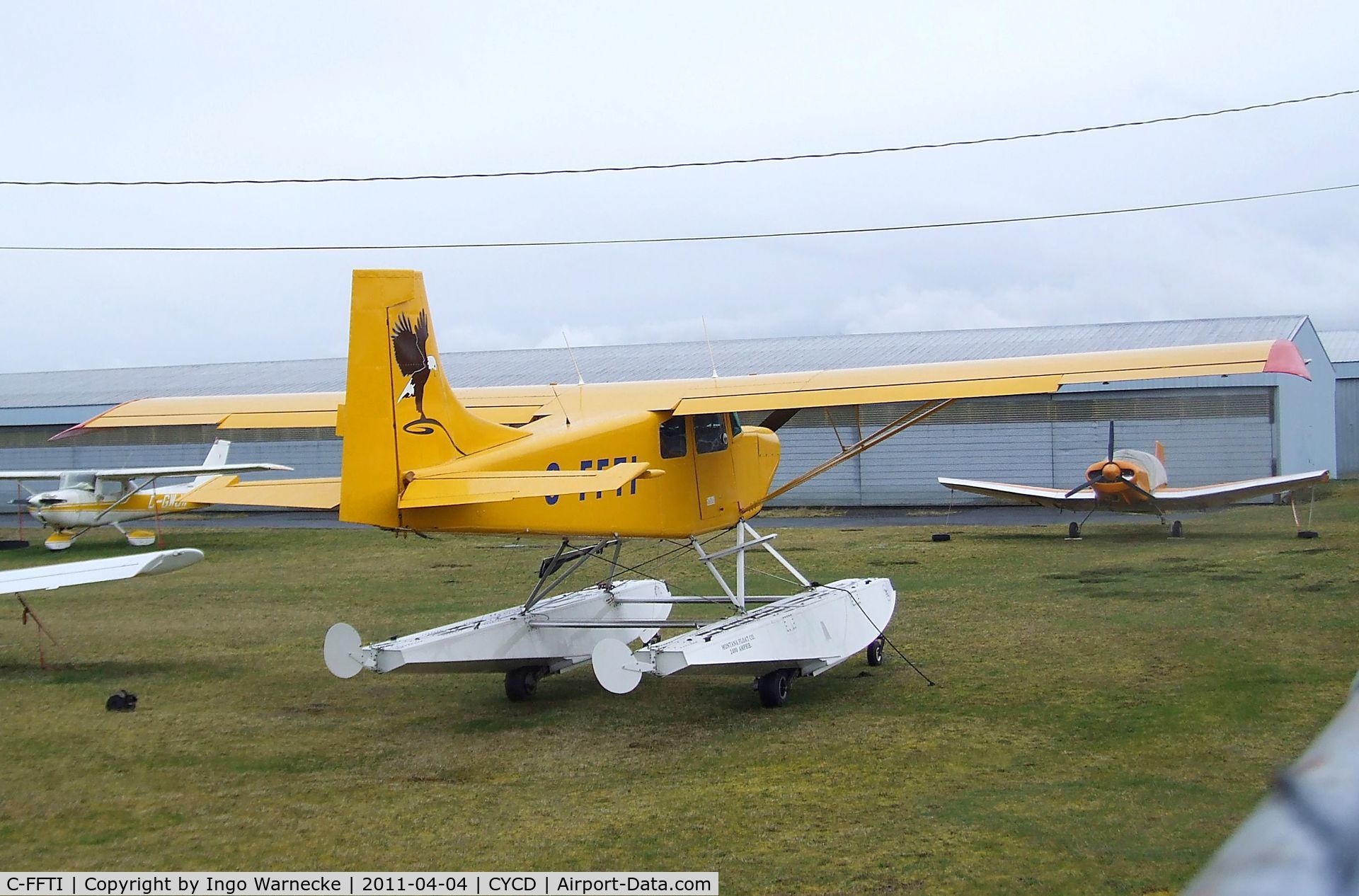 C-FFTI, 2005 Tundra Tundra C/N 000009, Dream Tundra on amphibious floats at Nanaimo Airport, Cassidy BC