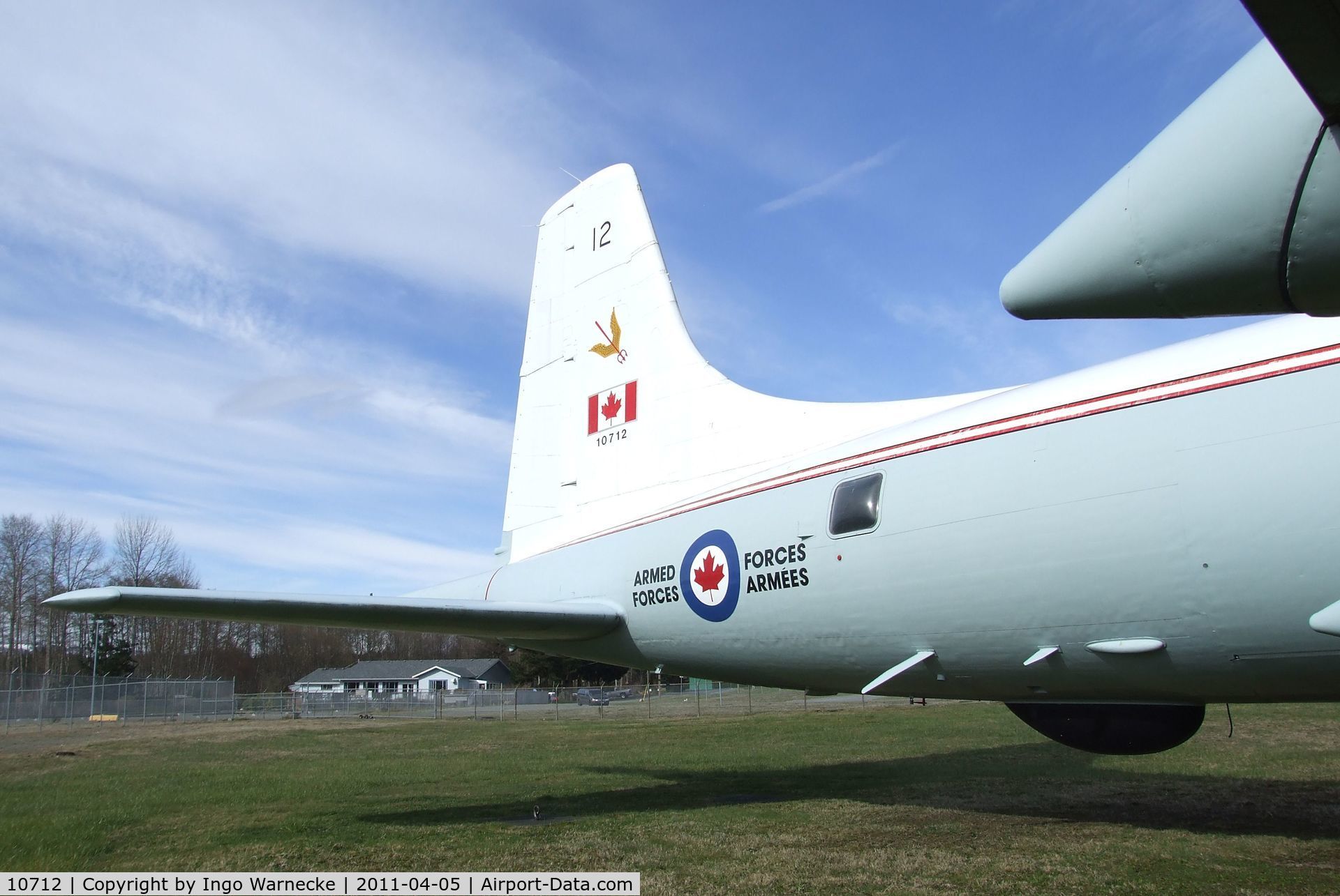 10712, Canadair CP-107 Argus 1 (CL-28-1) C/N 3, Canadair CP-107 Argus at Comox Air Force Museum, CFB Comox