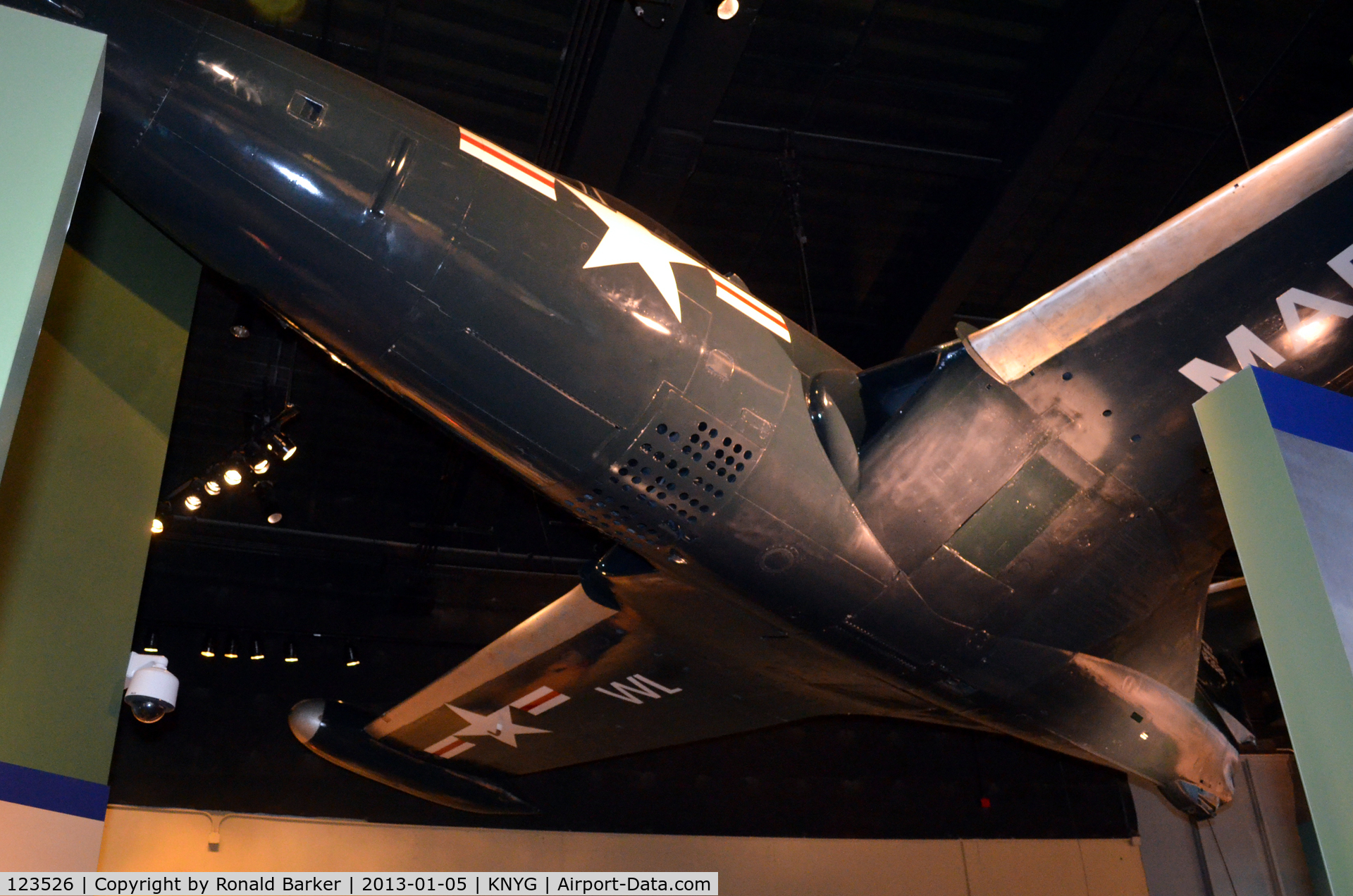 123526, Grumman F9F-2 Panther C/N K-228, USMC Museum