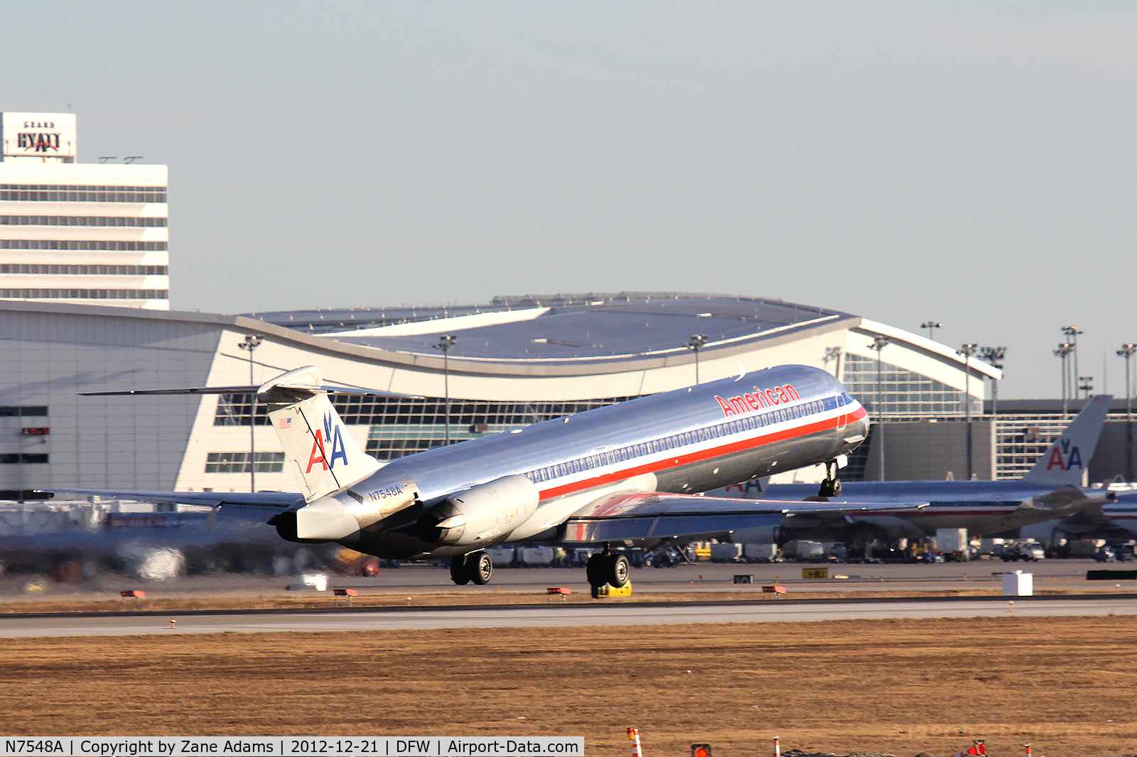 N7548A, 1991 McDonnell Douglas MD-82 (DC-9-82) C/N 53030, American Airlines at DFW Airport