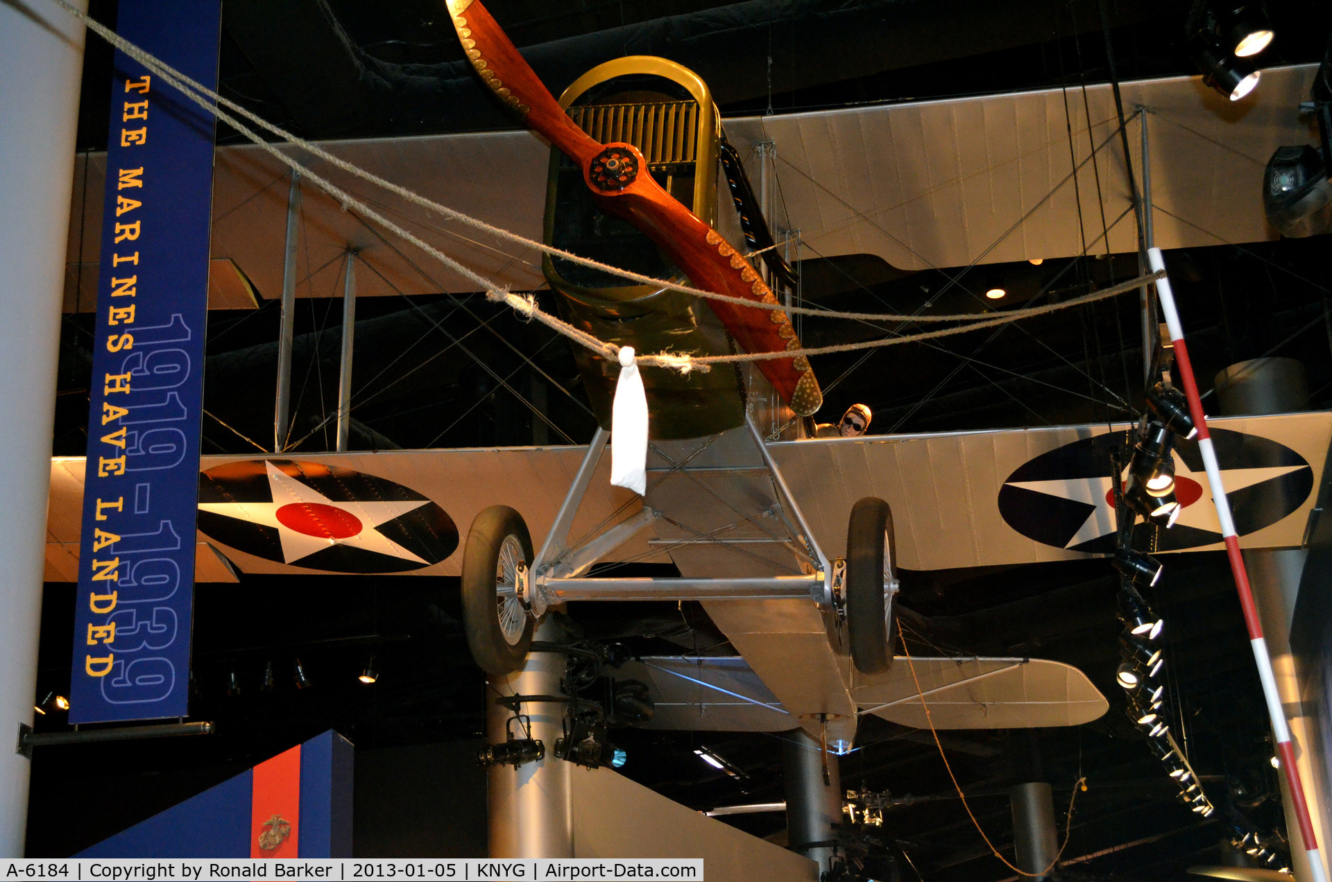 A-6184, Dayton-Wright DH-4 (replica) C/N Not found A-6184, DH-48 A6184  USMC Museum