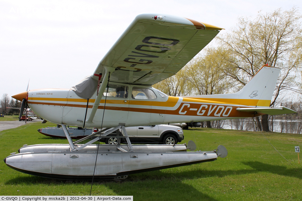 C-GVQO, 1978 Cessna R172K Hawk XP C/N R1722926, Parked