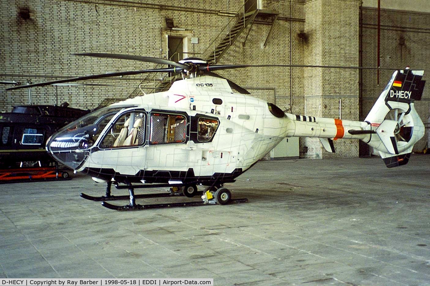 D-HECY, Eurocopter EC-135D-1 C/N S-02, Eurocopter EC.135D1 [S-02] (Eurocopter Deutschland) Berlin-Tempelhof~D 18/05/1998.