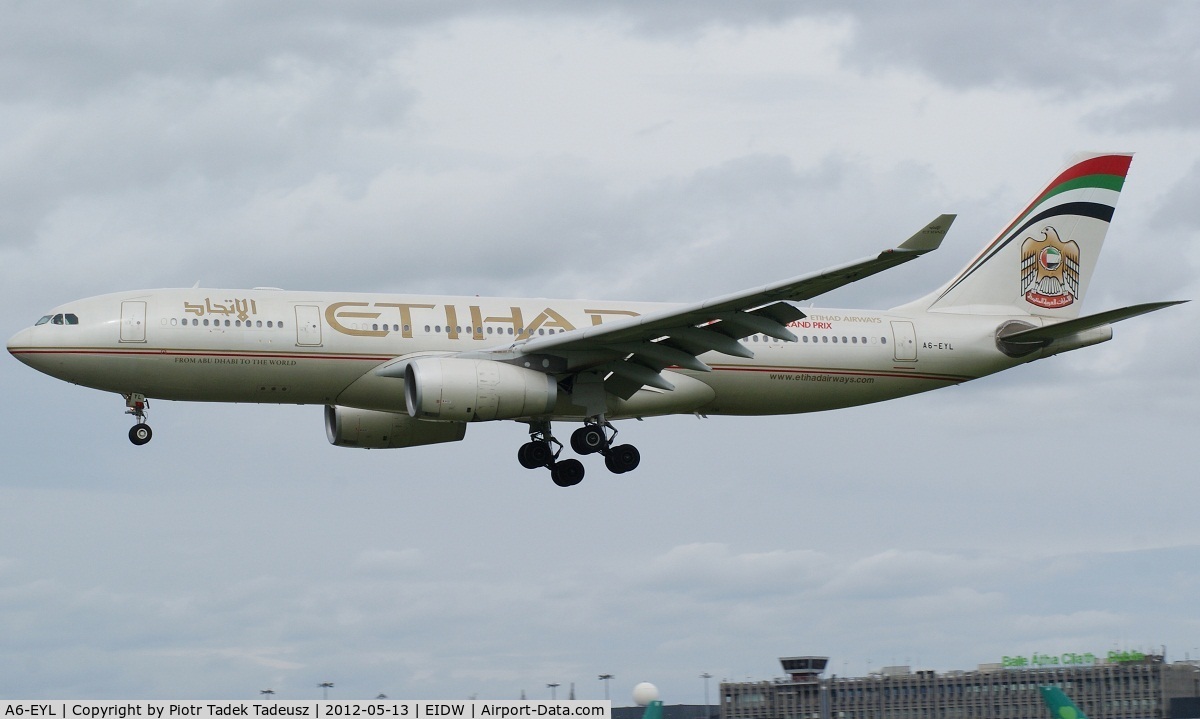 A6-EYL, 2006 Airbus A330-243 C/N 809, Dublin