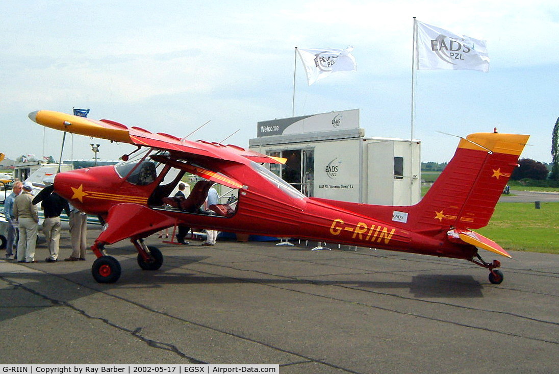 G-RIIN, 2001 PZL-Okecie PZL-104M Wilga 2000 C/N 00010010, PZL-Okecie PZL-104M Wilga 2000 [00010010] North Weald~G 17/05/2002