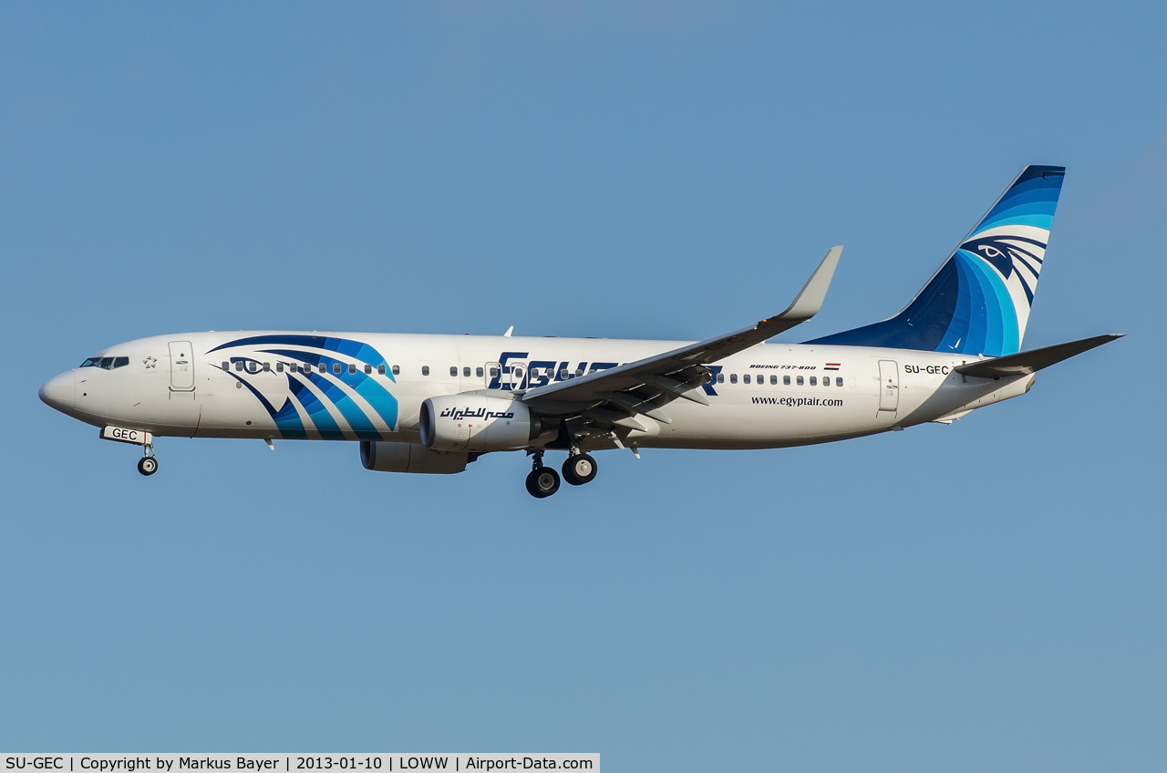 SU-GEC, 2012 Boeing 737-866 C/N 40801, Egyptair 737-866