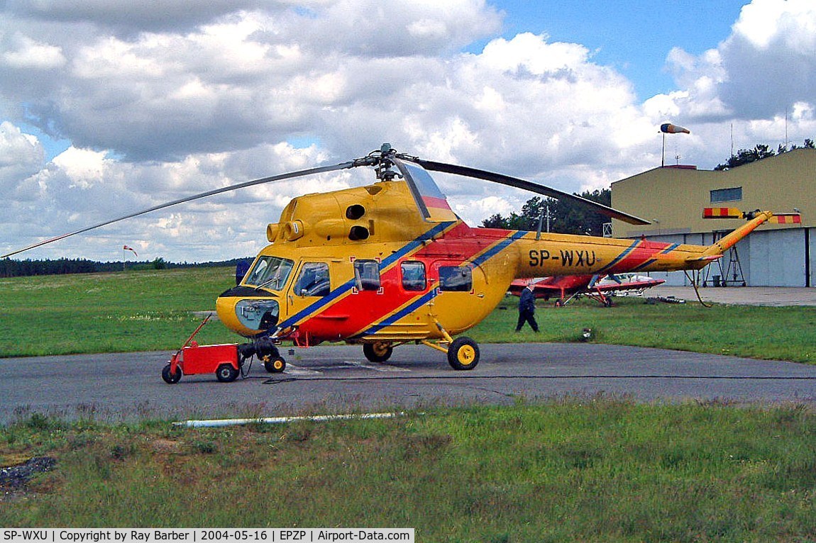 SP-WXU, Mil Mi-2 Hoplite C/N 514045035, Mil Mi-2 Hoplite [514045035] (Polish Air Rescue) Zielona Gora~SP 16/05/2004