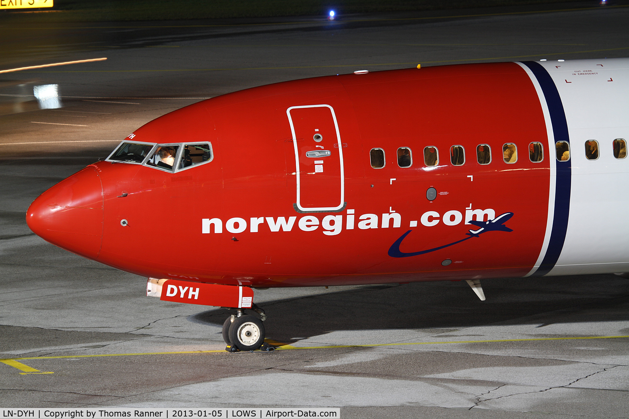 LN-DYH, 2010 Boeing 737-8JP C/N 40865, Norwegian Boeing 737