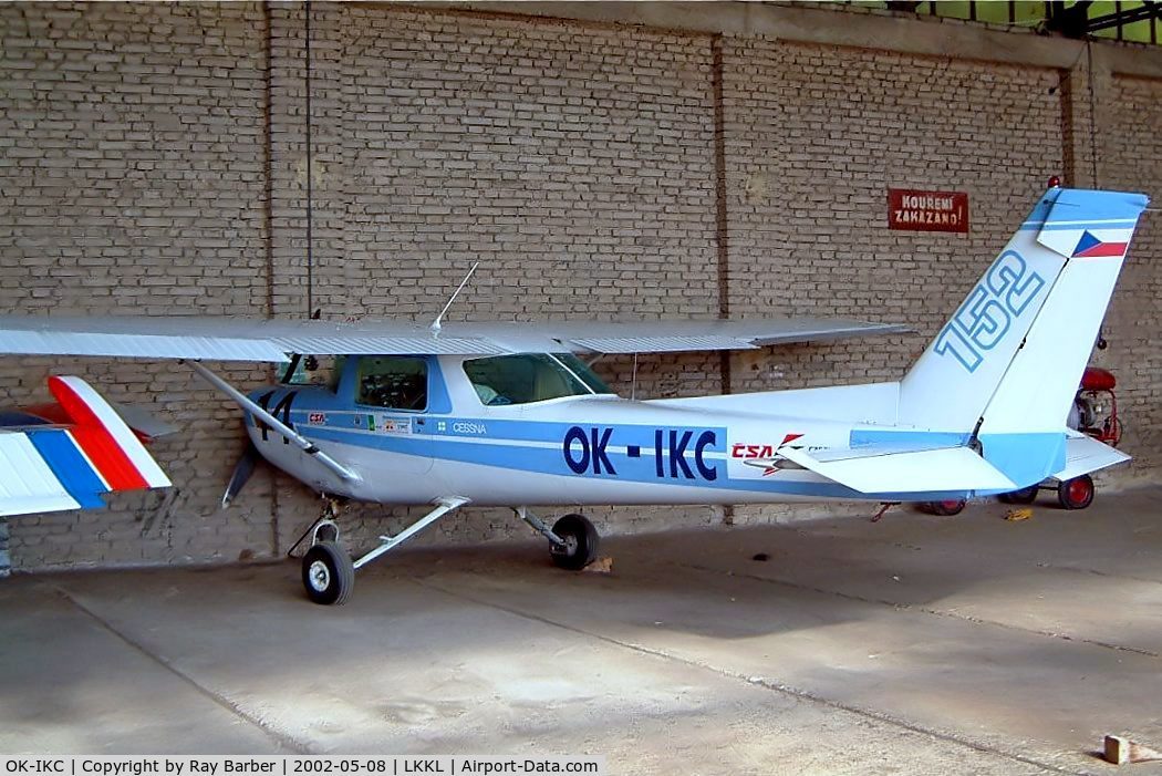 OK-IKC, Cessna 152 C/N 15281978, Cessna 152 [152-81978] Kladno~OK 08/05/2002