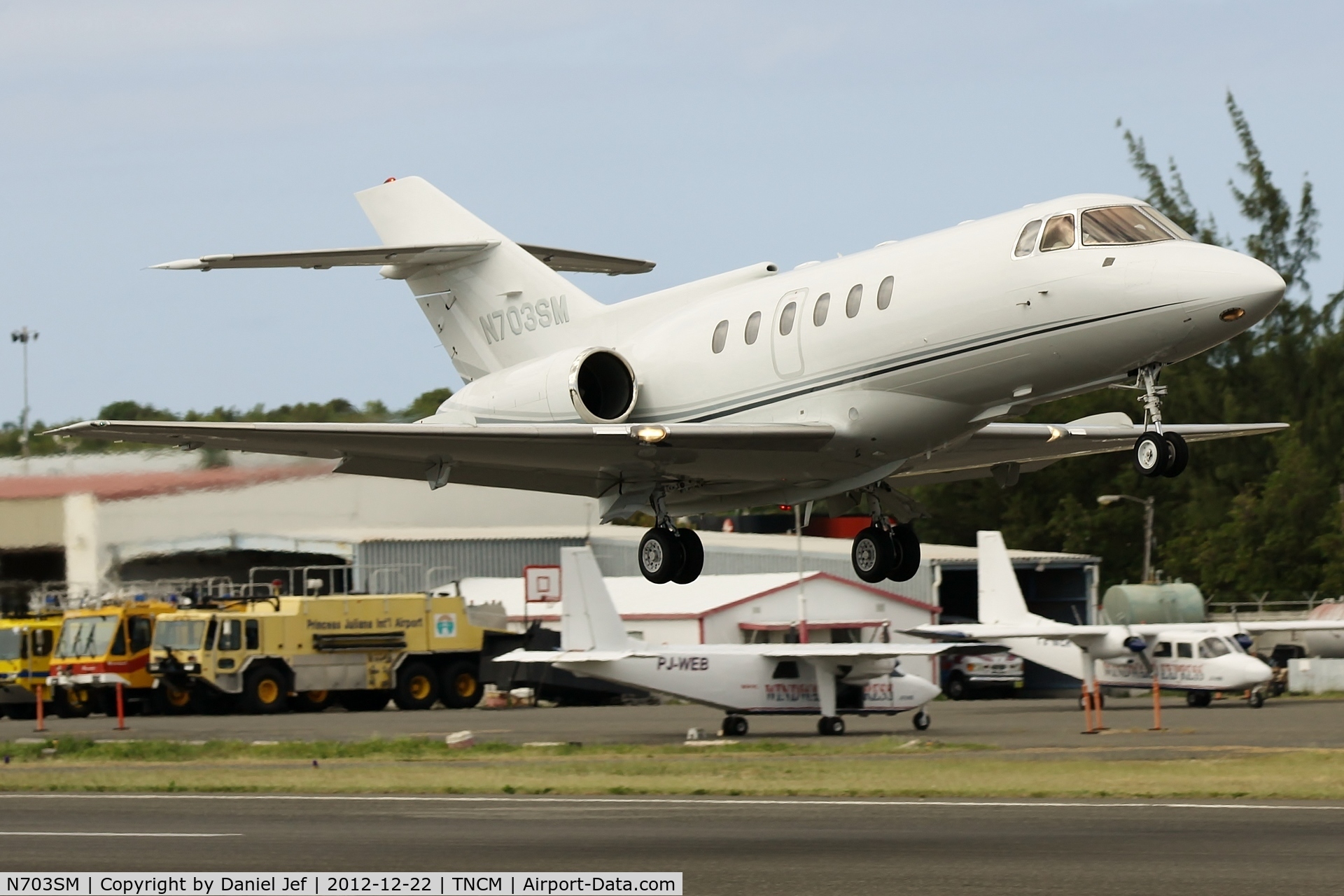 N703SM, 1990 British Aerospace BAe.125 Series 800A C/N 258204, N703SM
