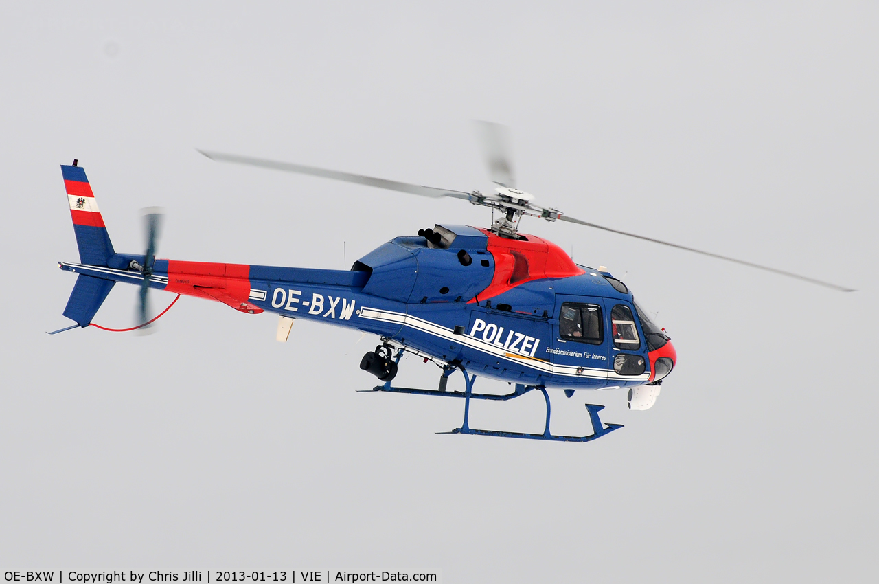 OE-BXW, Aerospatiale AS-355F-2 Ecureuil 2 C/N 5528, Bundesministerium für Inneres - Flugpolizei