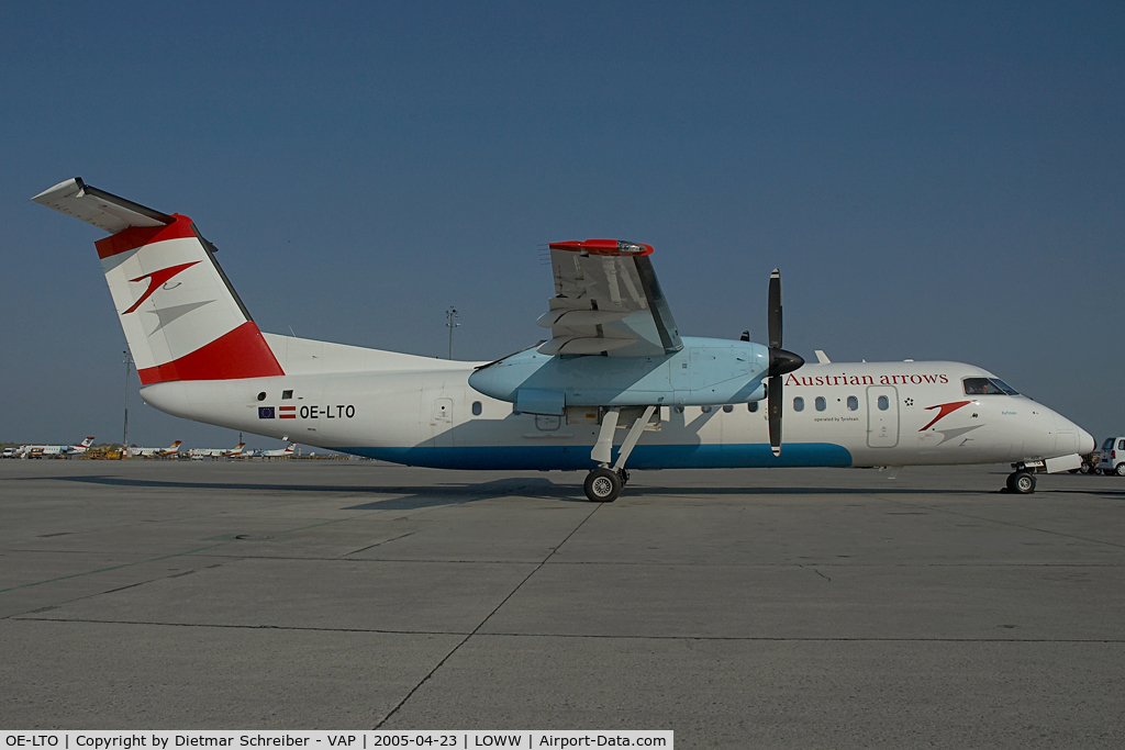 OE-LTO, 2000 De Havilland Canada DHC-8-314Q Dash 8 C/N 553, Austrian Arrows Dash 8-300