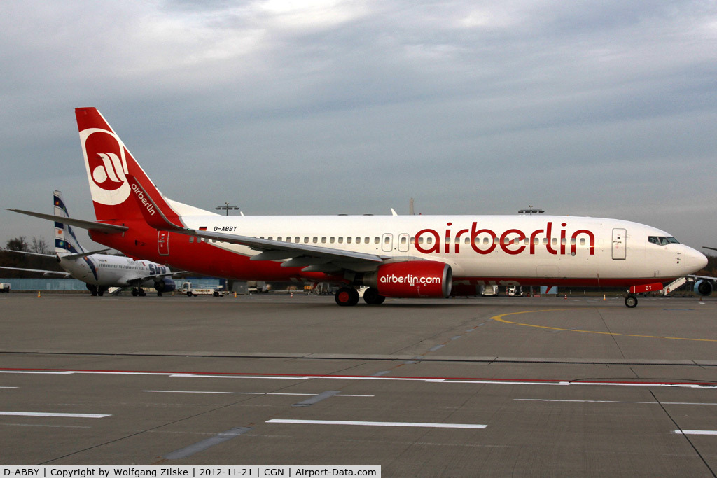 D-ABBY, 2007 Boeing 737-86J C/N 34970, visitor