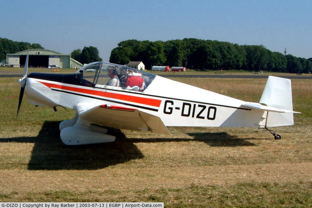 G-DIZO, 1965 Jodel D-120 Paris-Nice C/N 326, Wassmer Jodel D.120A Paris-Nice [326] Kemble~G 13/07/2003