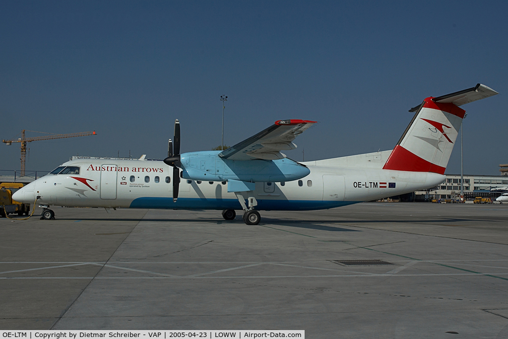 OE-LTM, 1998 De Havilland Canada DHC-8-311 Dash 8 Dash 8 C/N 527, Austrian Arrows Dash 8-300