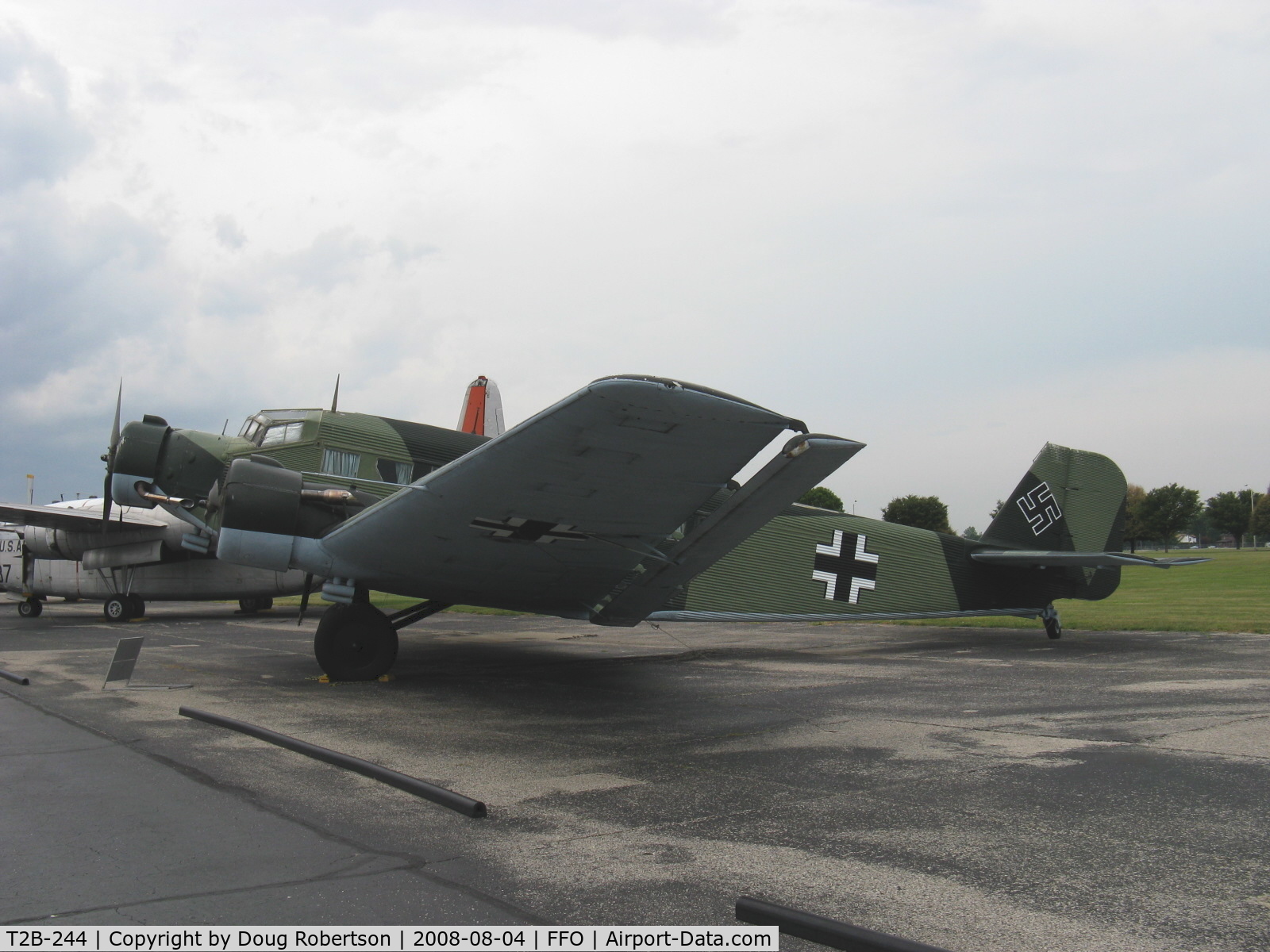 T2B-244, Junkers (CASA) 352L (Ju-52) C/N 135, Junkers JU.52, three 830 Hp BMW 132A radials