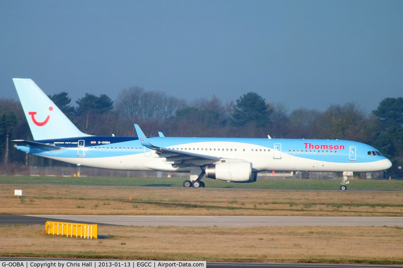 G-OOBA, 2000 Boeing 757-28A C/N 32446, Now in Thomson's new 