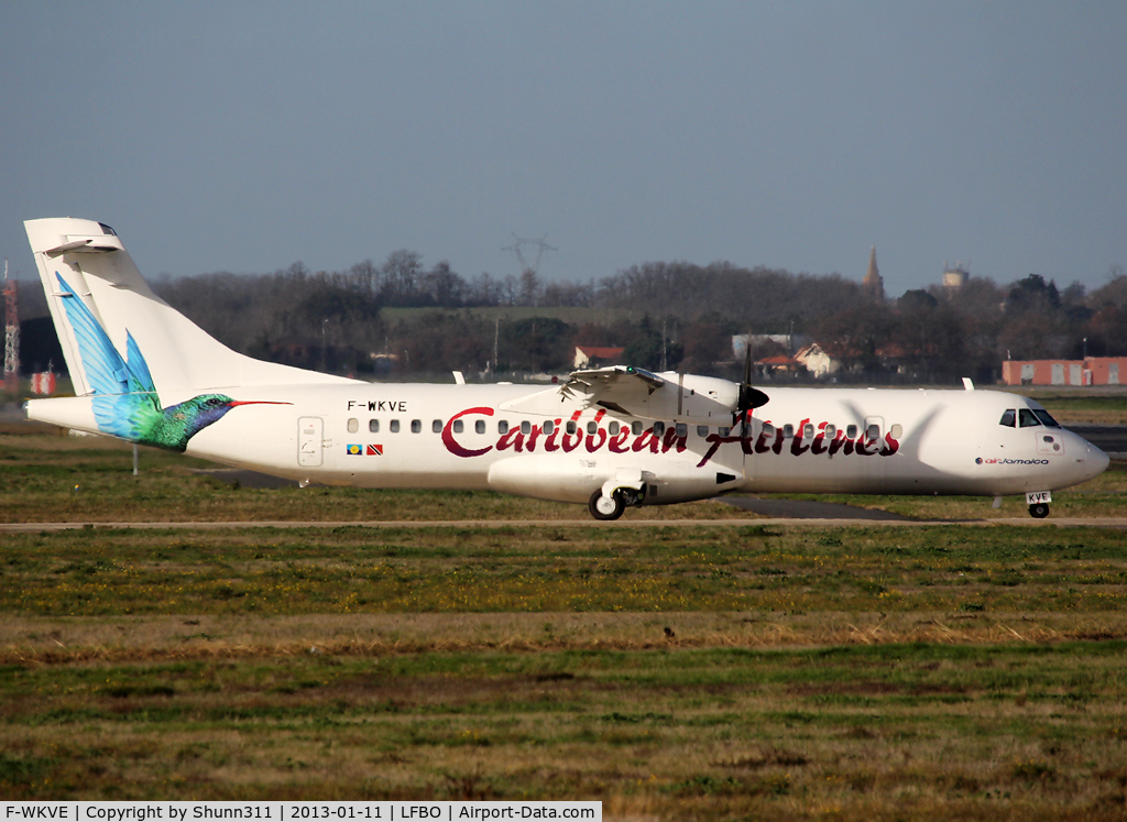 F-WKVE, 2012 ATR 72-600 (72-212A) C/N 1021, C/n 1021 - Stored aircraft from ATR... Intended by Caribbean Airlines...