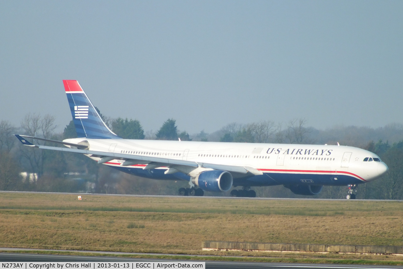 N273AY, 2000 Airbus A330-323 C/N 337, US Airways